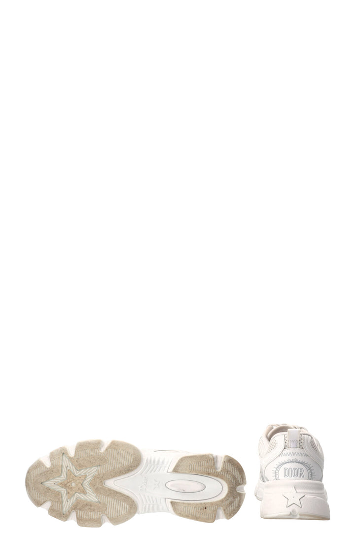 CHRISTIAN DIOR Chrono Mesh Sneakers White