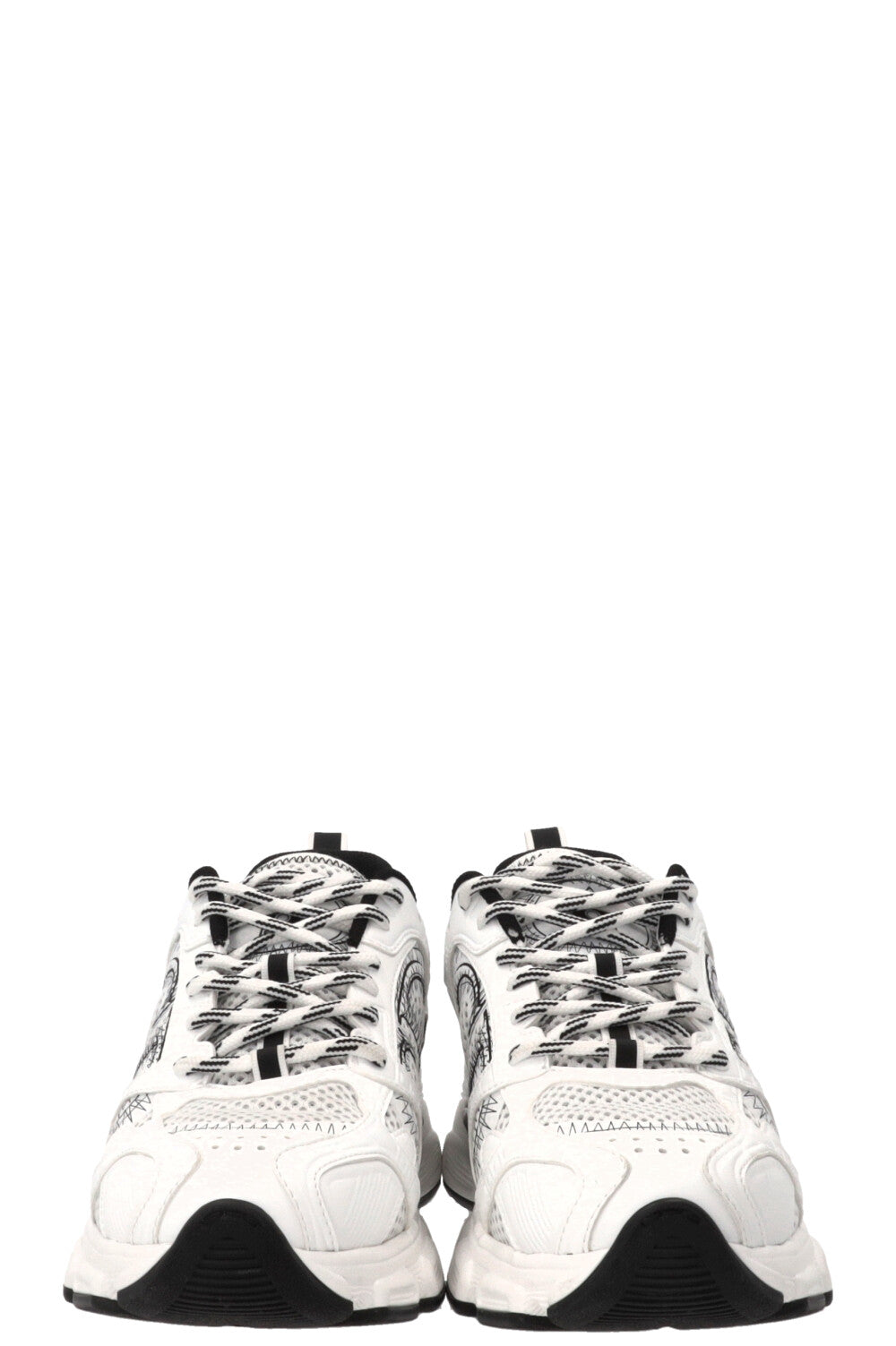 Baskets Chrono CHRISTIAN DIOR en maille blanche