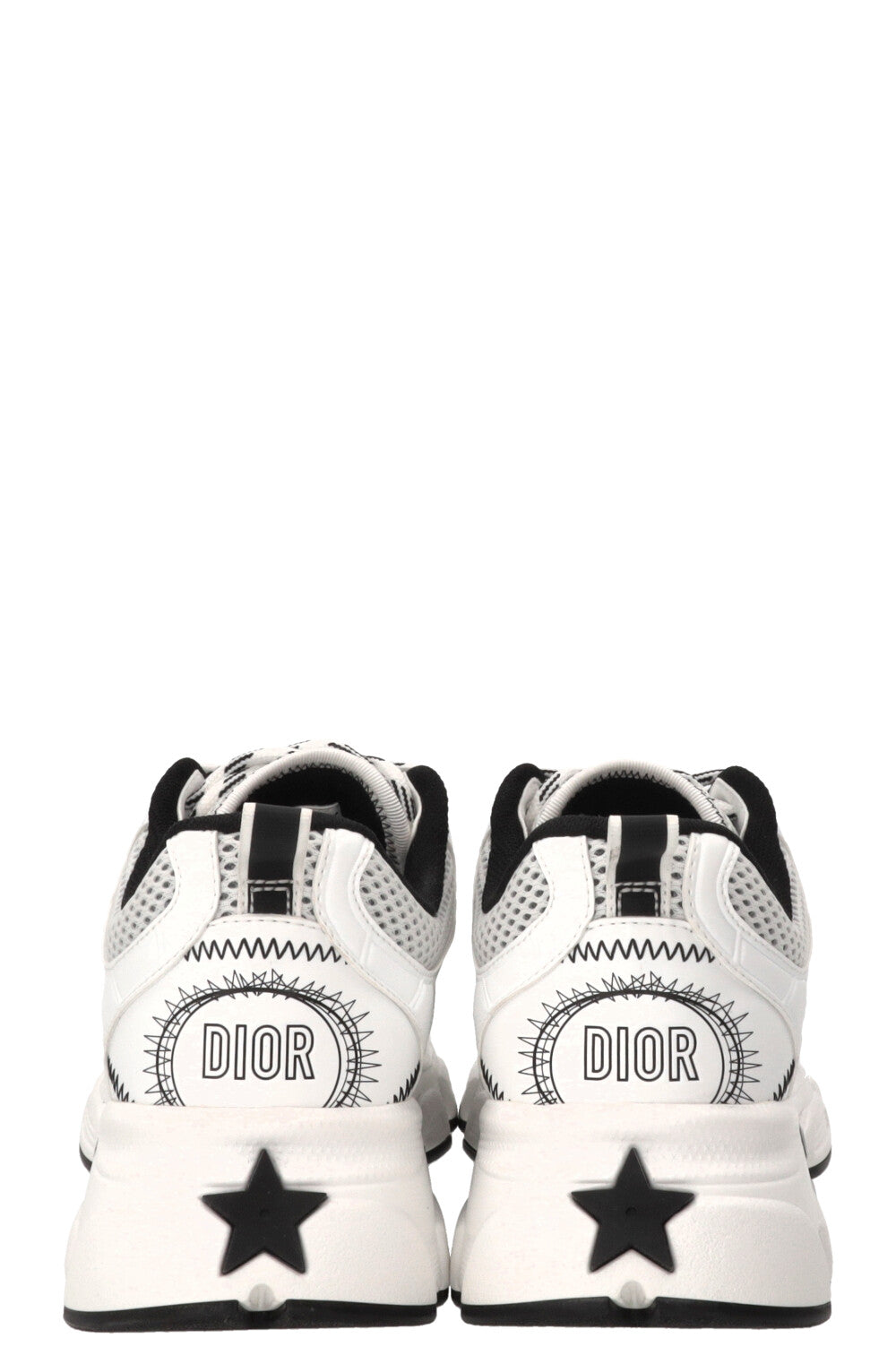 Baskets Chrono CHRISTIAN DIOR en maille blanche