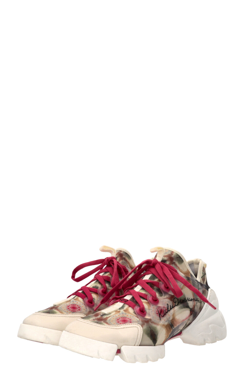 CHRISTIAN DIOR D-Connect Kaleidiorscope Multicolor Sneakers