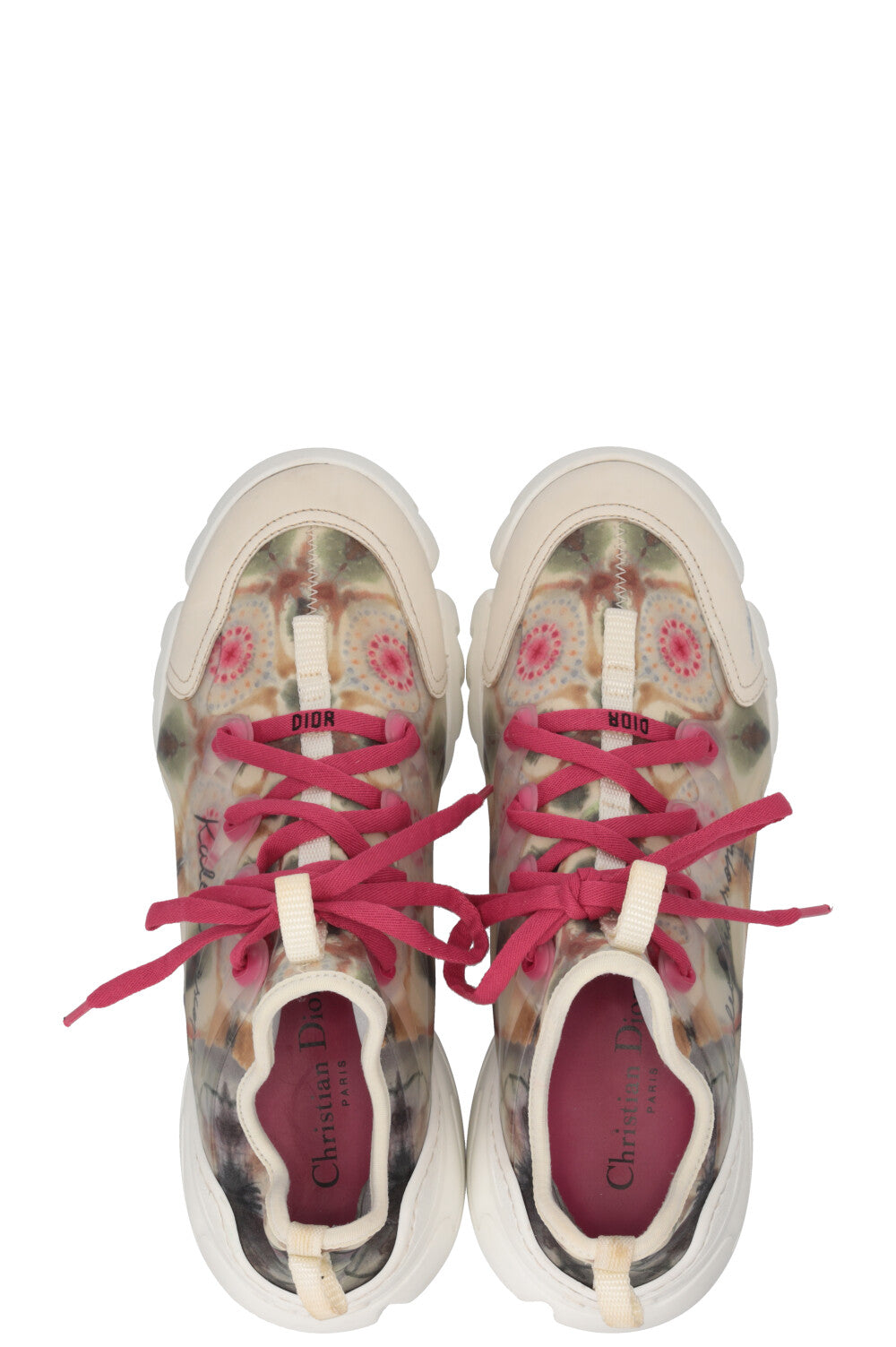 CHRISTIAN DIOR D-Connect Kaleidiorscope Multicolor Sneakers