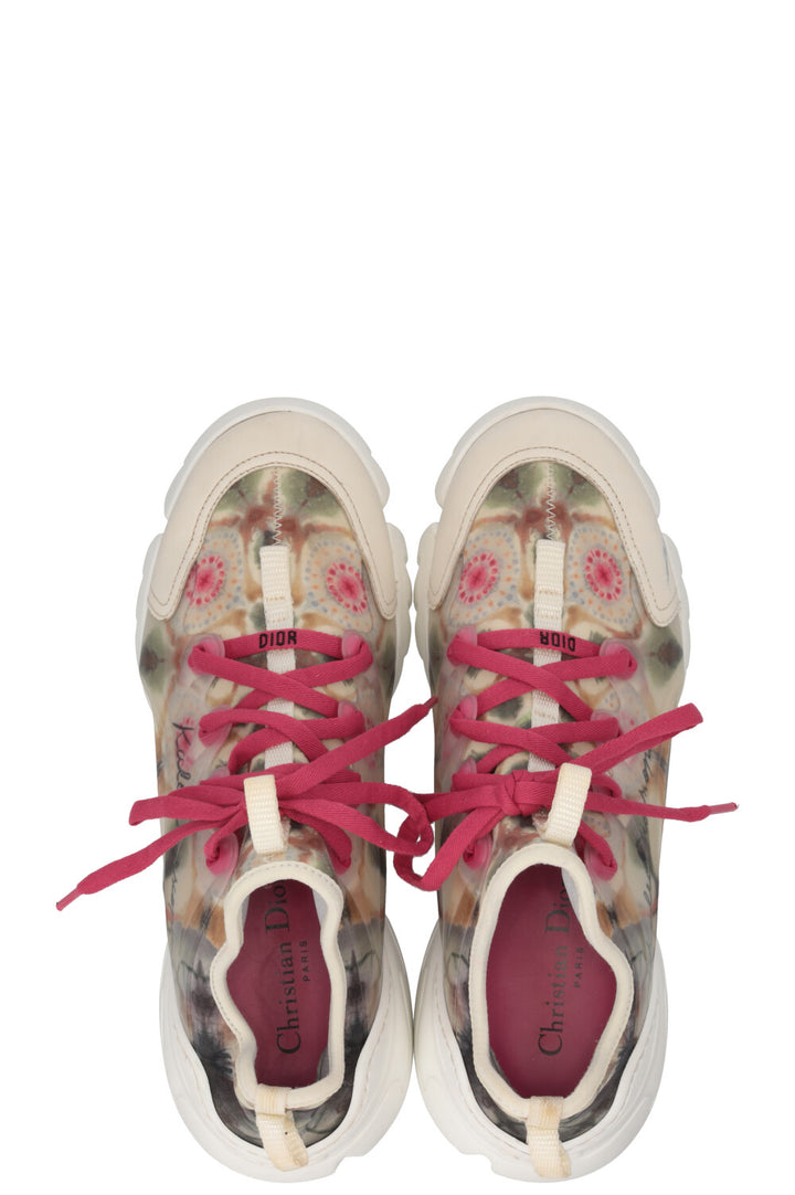CHRISTIAN DIOR D-Connect Kaleidiorscope Multicolor Sneakers