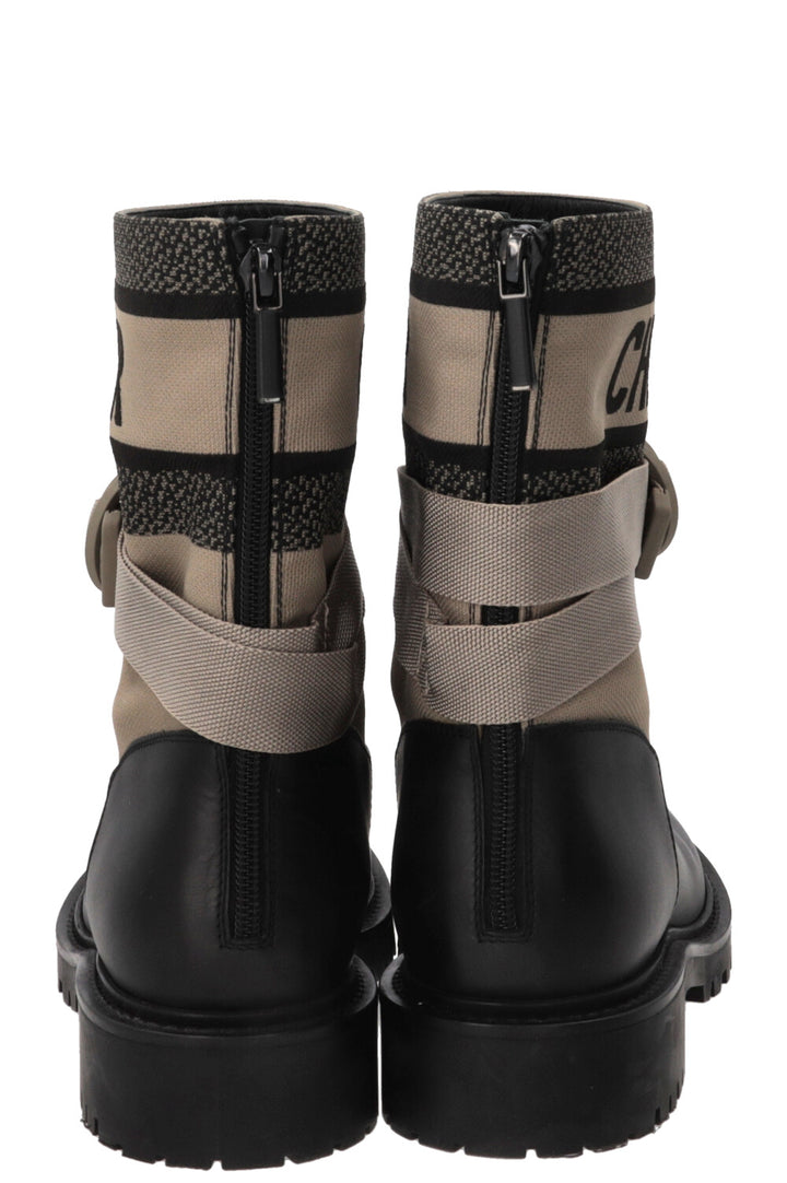 CHRISTIAN DIOR D-Major Boots Leather Black