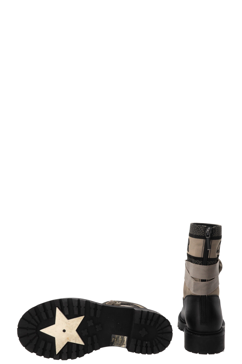 CHRISTIAN DIOR D-Major Boots Leather Black