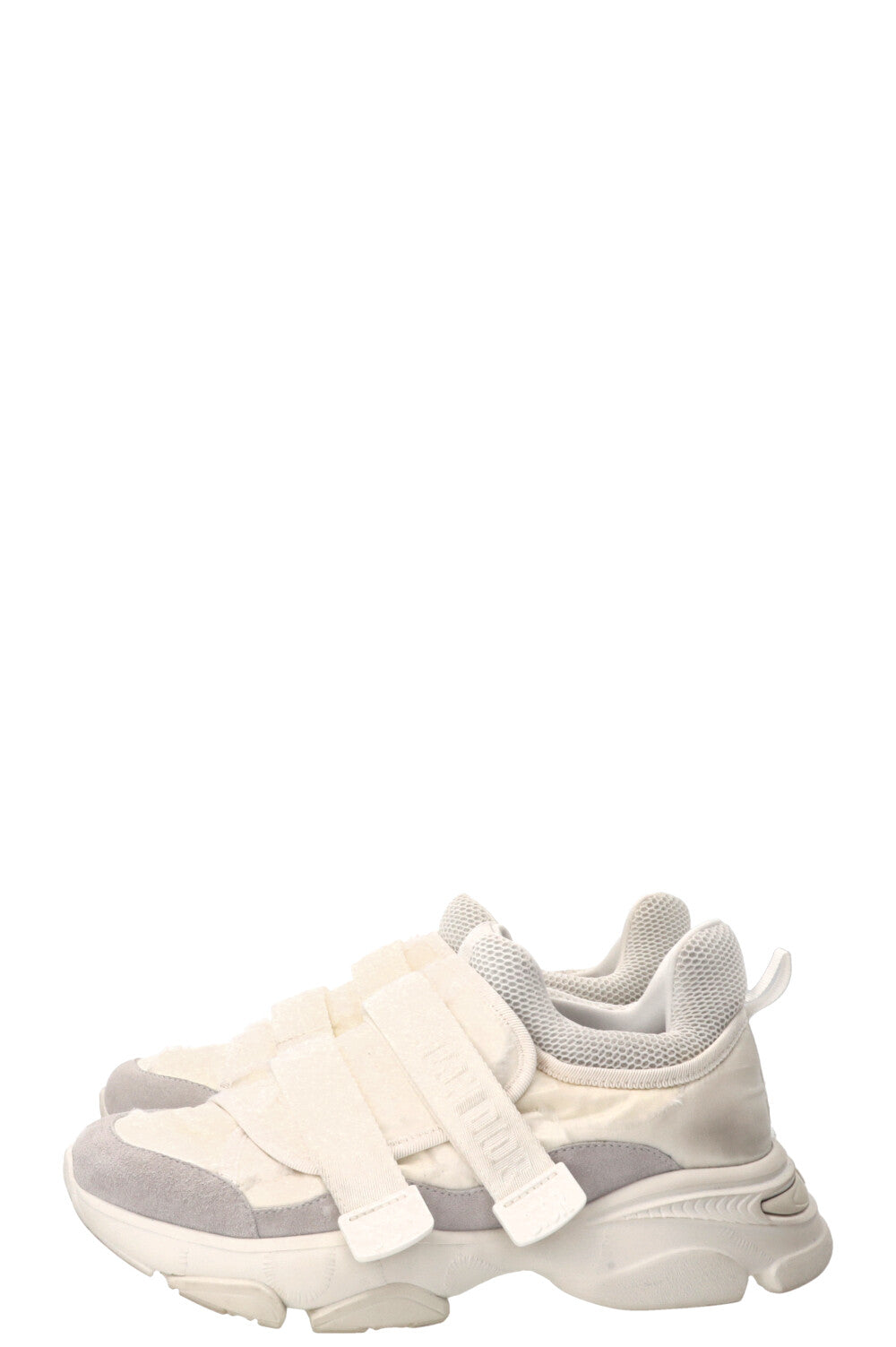 Baskets D-Wander CHRISTIAN DIOR en nylon blanc cassé