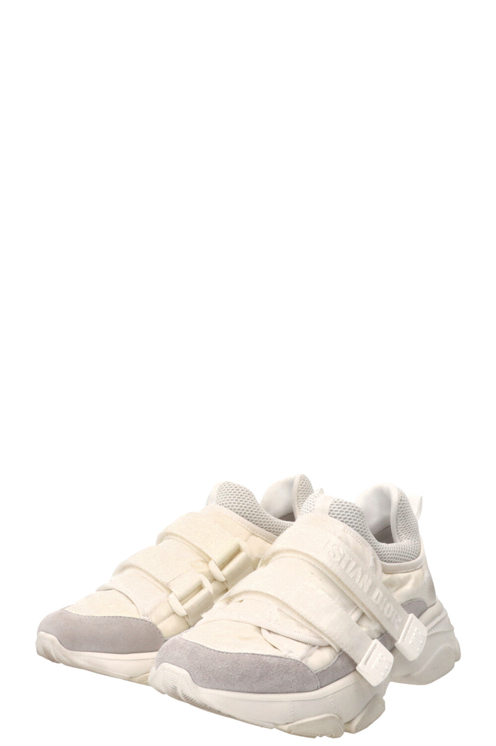 Baskets D-Wander CHRISTIAN DIOR en nylon blanc cassé