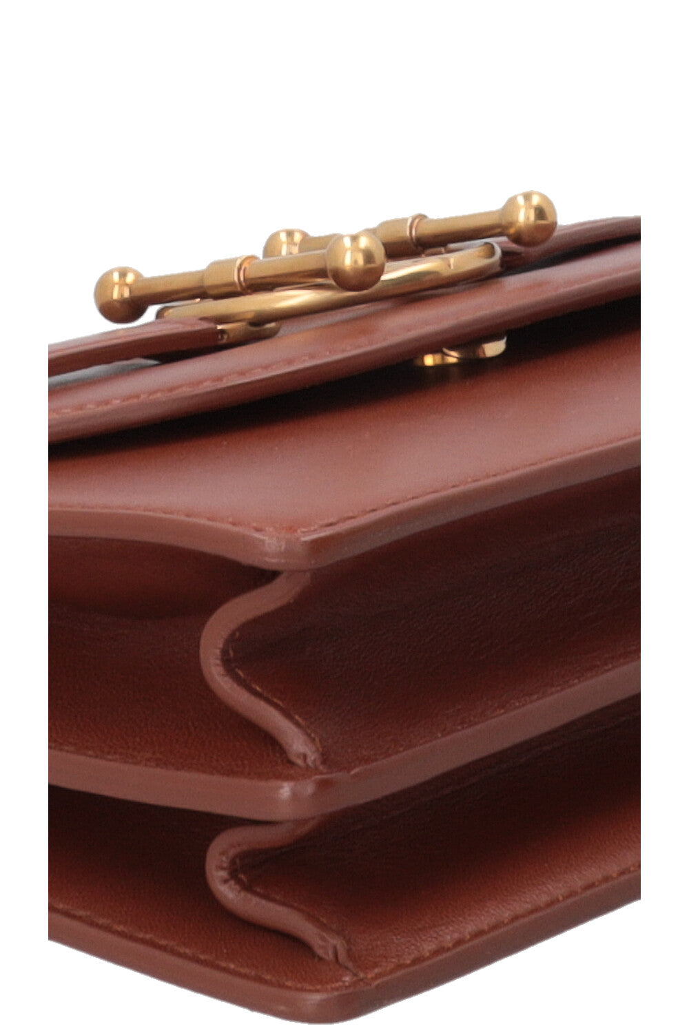 CHRISTIAN DIOR Sac à bandoulière DiorDirection en cuir marron