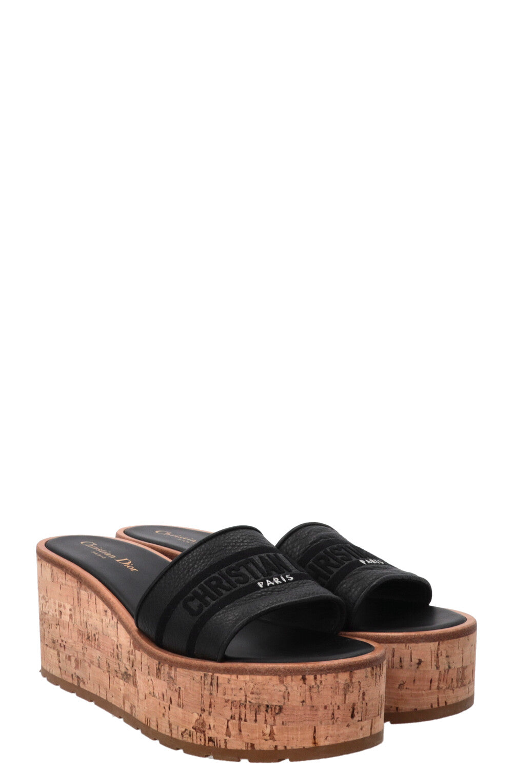 CHRISTIAN DIOR Dway Plateau Slide Black – REAWAKE