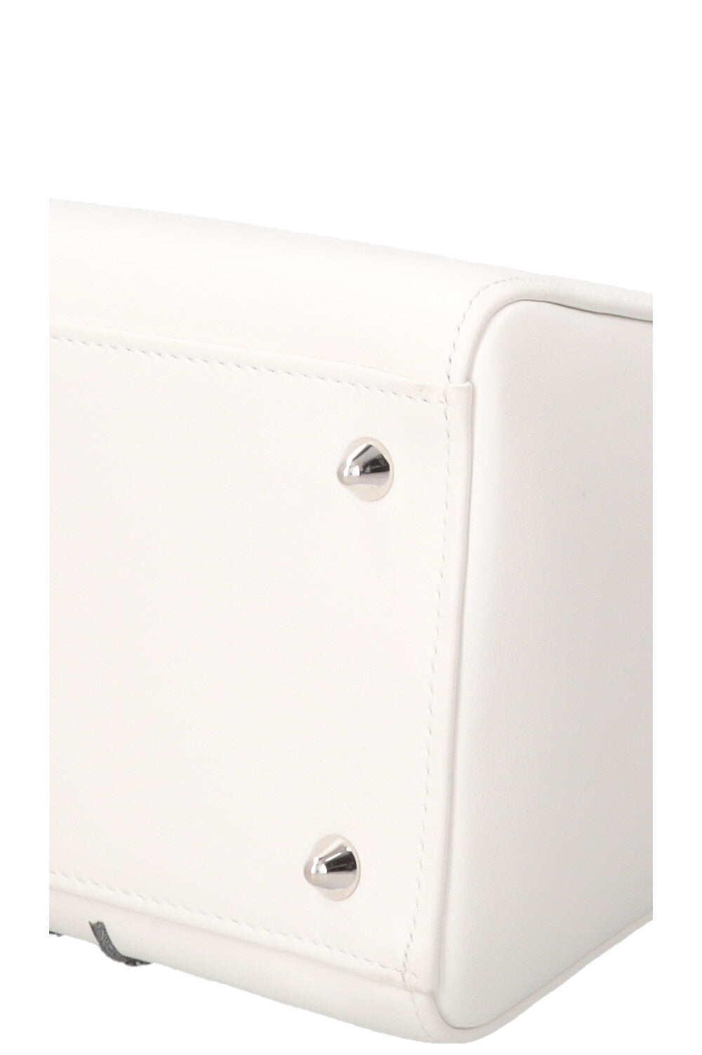 CHRISTIAN DIOR Embellished Lady Dior White