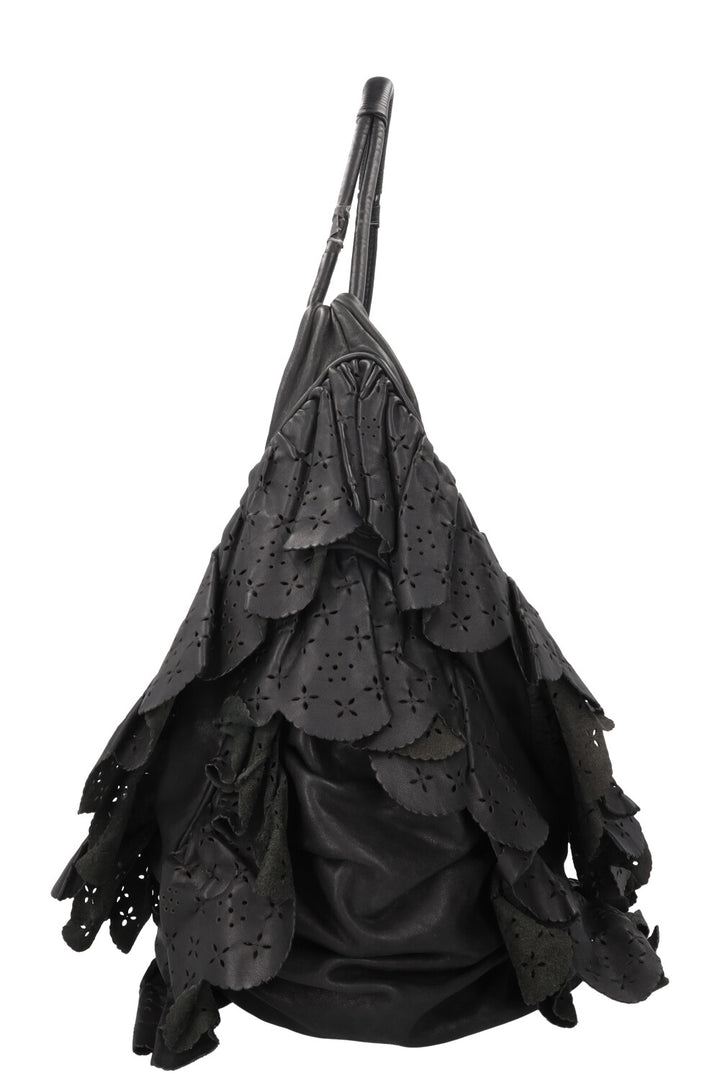 CHRISTIAN DIOR Sac porté épaule Gypsy Ruffle Noir