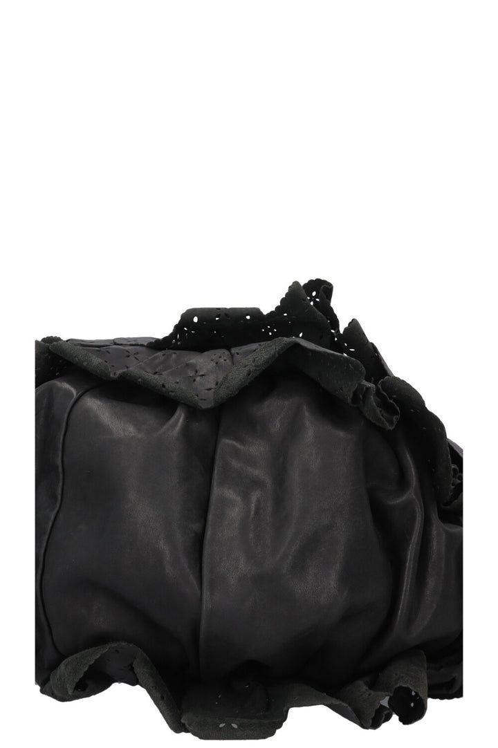 CHRISTIAN DIOR Sac porté épaule Gypsy Ruffle Noir