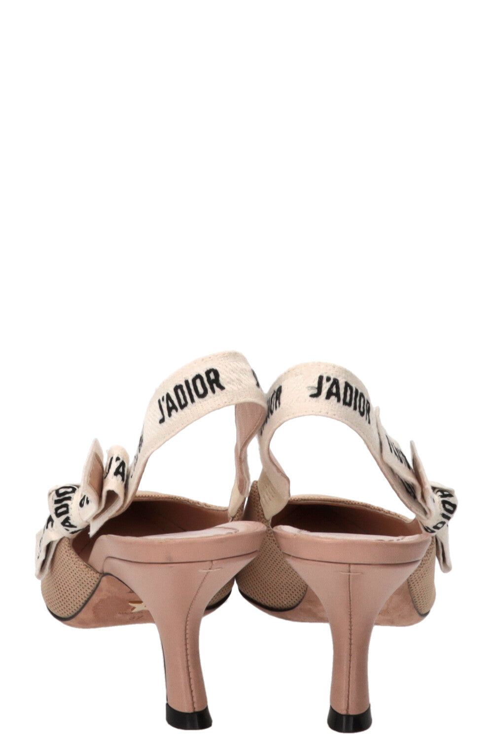 CHRISTIAN DIOR J'Adior Slingback Heels Beige