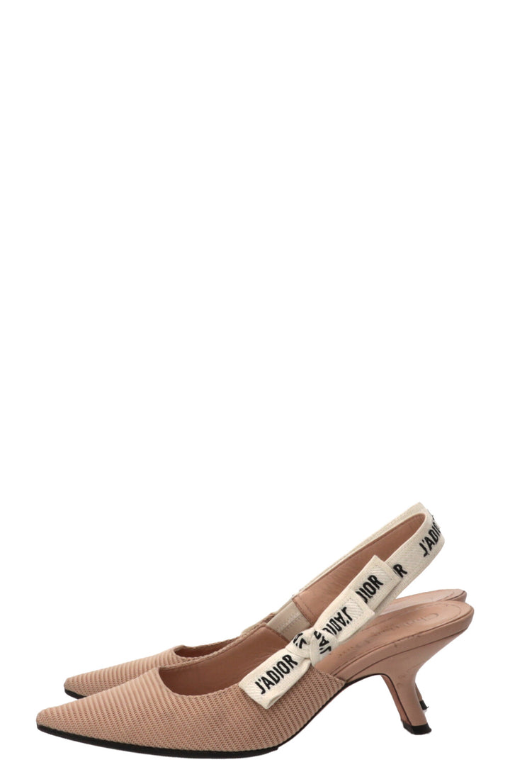 CHRISTIAN DIOR J'Adior Slingback Pumps Beige