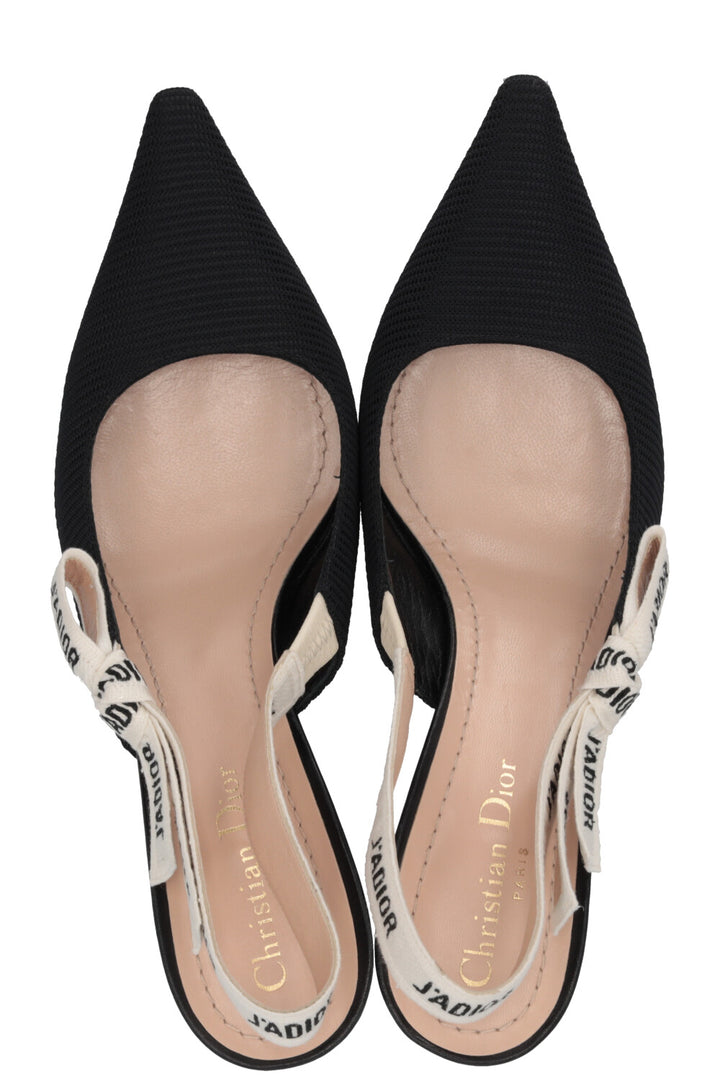 CHRISTIAN DIOR Escarpins à bride arrière J'Adior Noirs