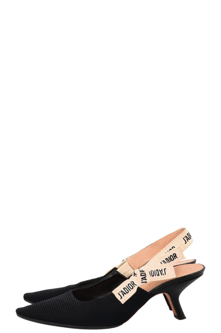 CHRISTIAN DIOR J'Adior Slingback Pumps Black