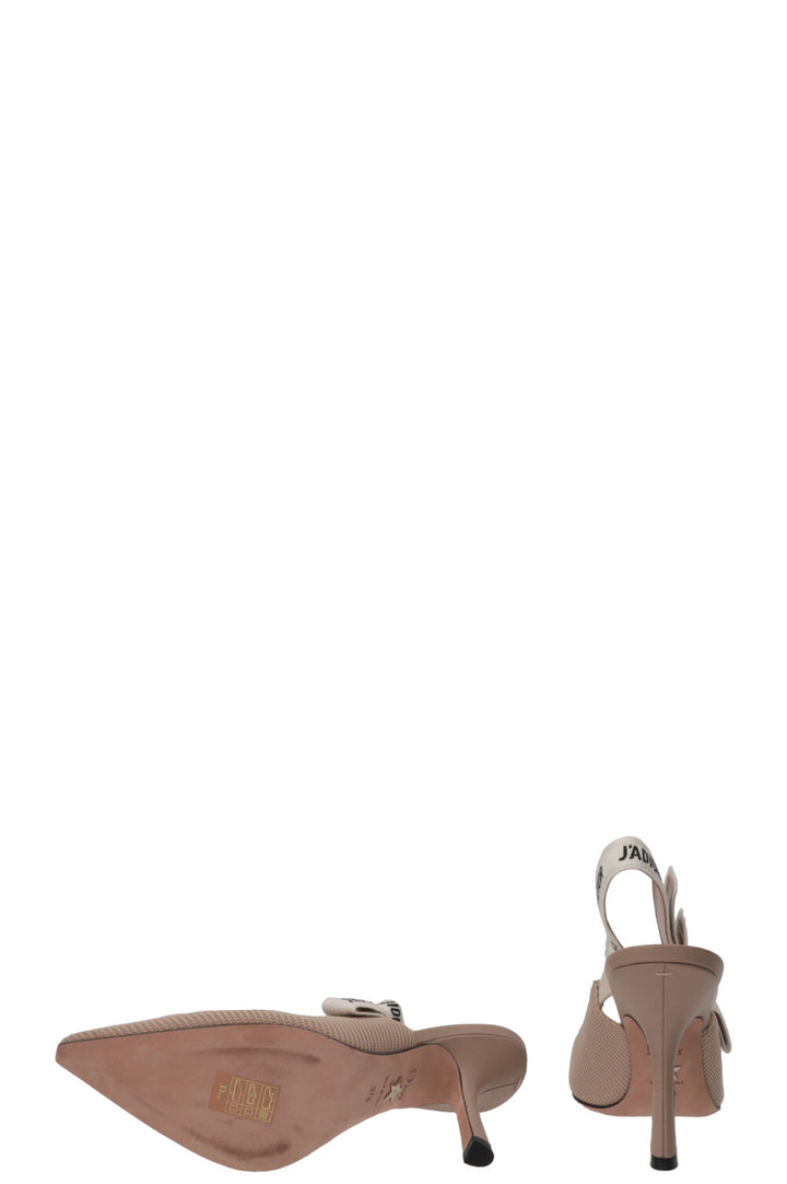 CHRISTIAN DIOR J'Adior Slingback Pumps Nude