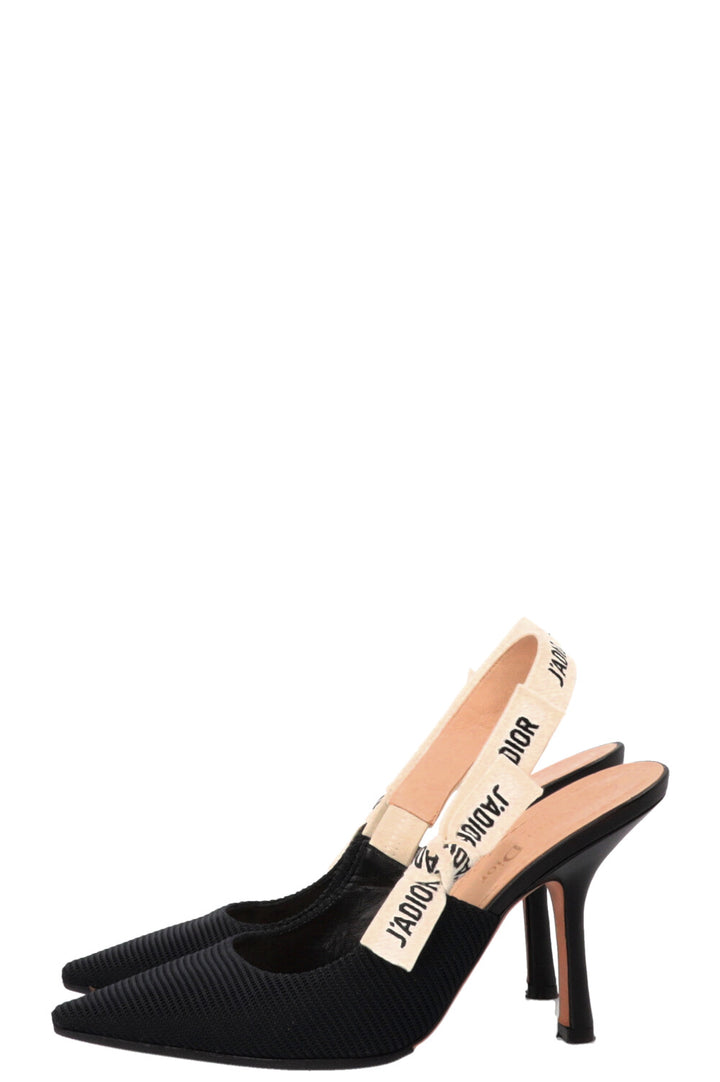 CHRISTIAN DIOR J'Adore Slingback Pumps Black