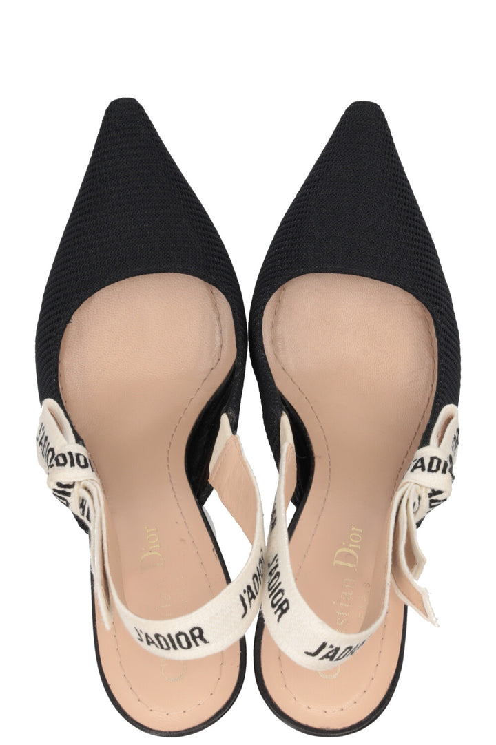 CHRISTIAN DIOR J'Adore Slingback Pumps Black