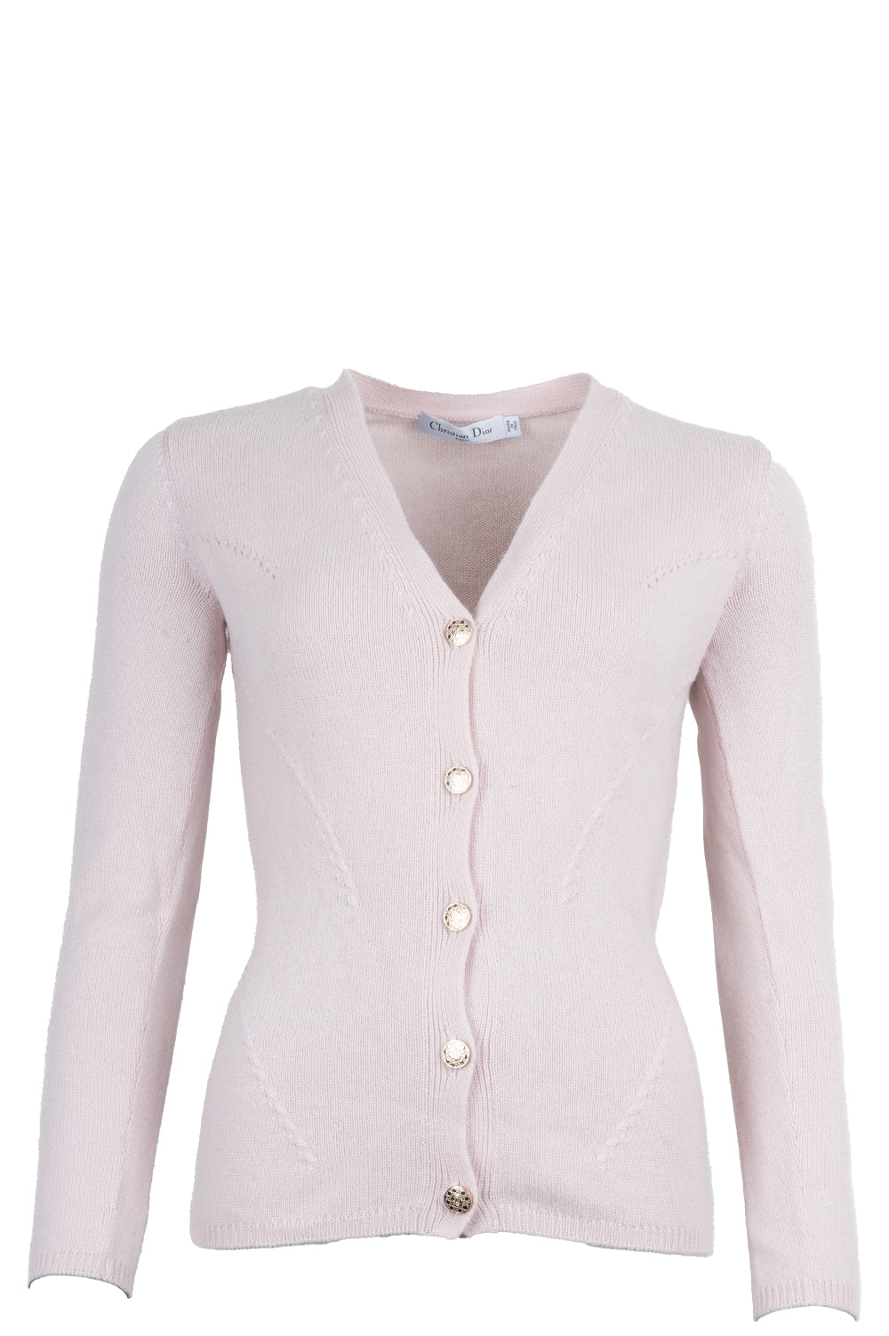 CHRISTIAN DIOR Knit Cardigan Rosa