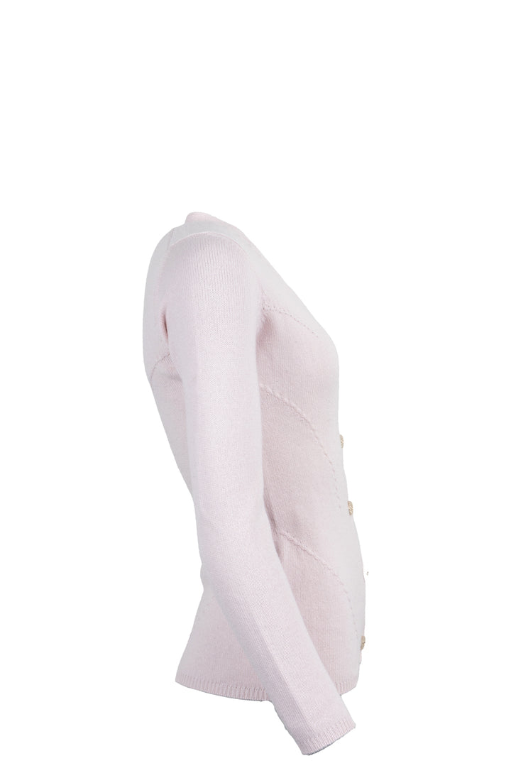CHRISTIAN DIOR Knit Cardigan Rosa
