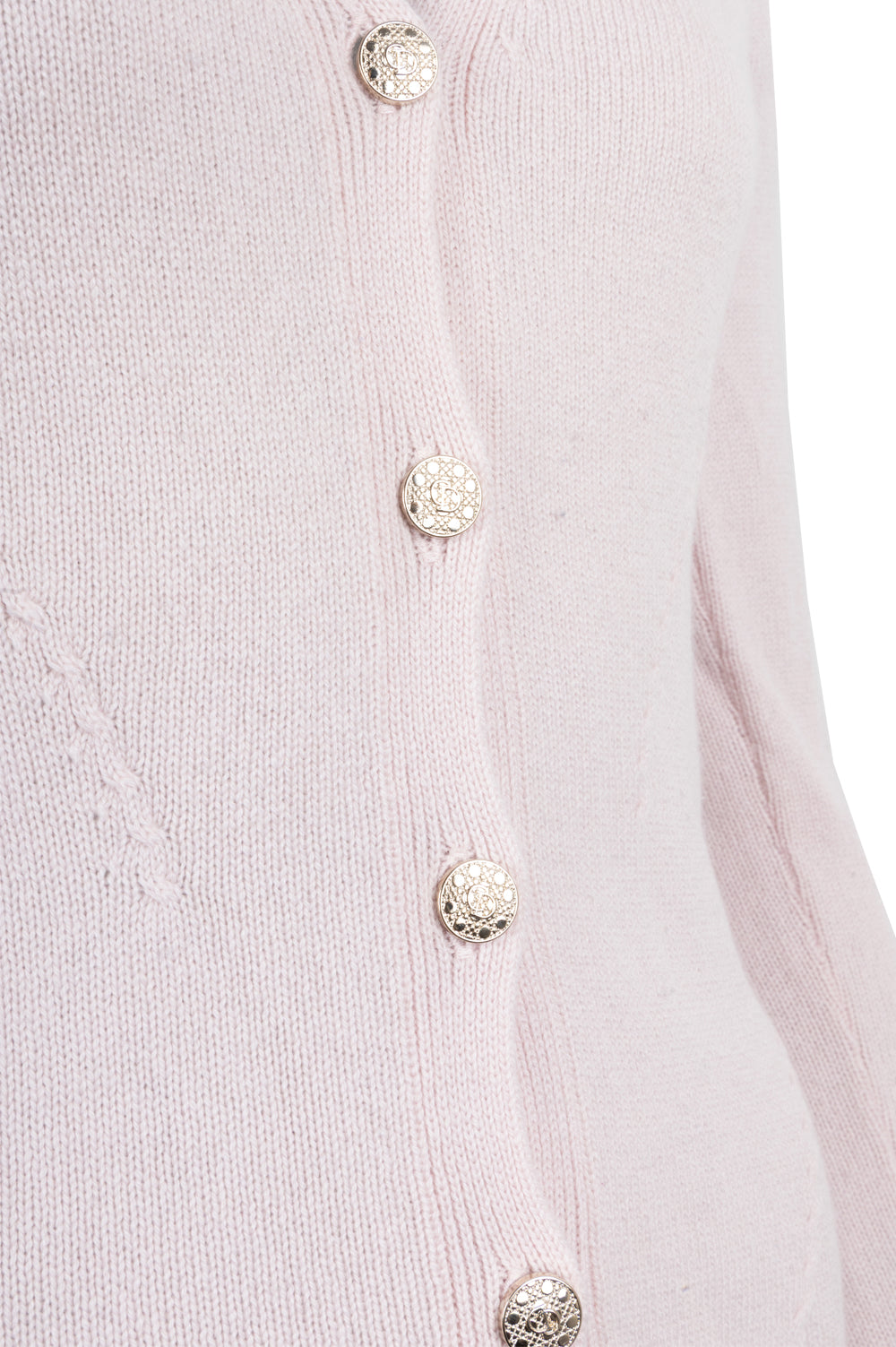 CHRISTIAN DIOR Knit Cardigan Rosa