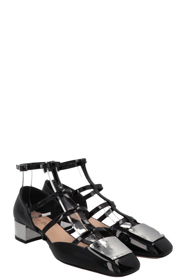 CHRISTIAN DIOR La Parisienne Pumps Patent Black