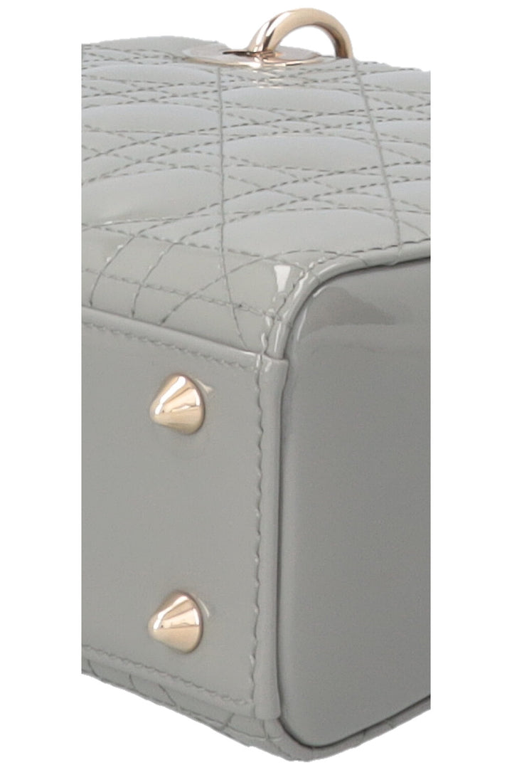 CHRISTIAN DIOR Lady Dior Small Patent Sage