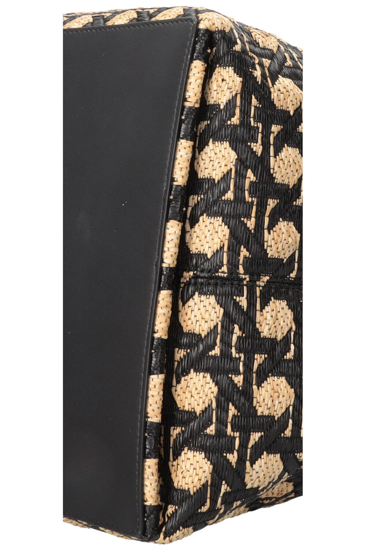 CHRISTIAN DIOR Large Toujours Bag Raffia Beige