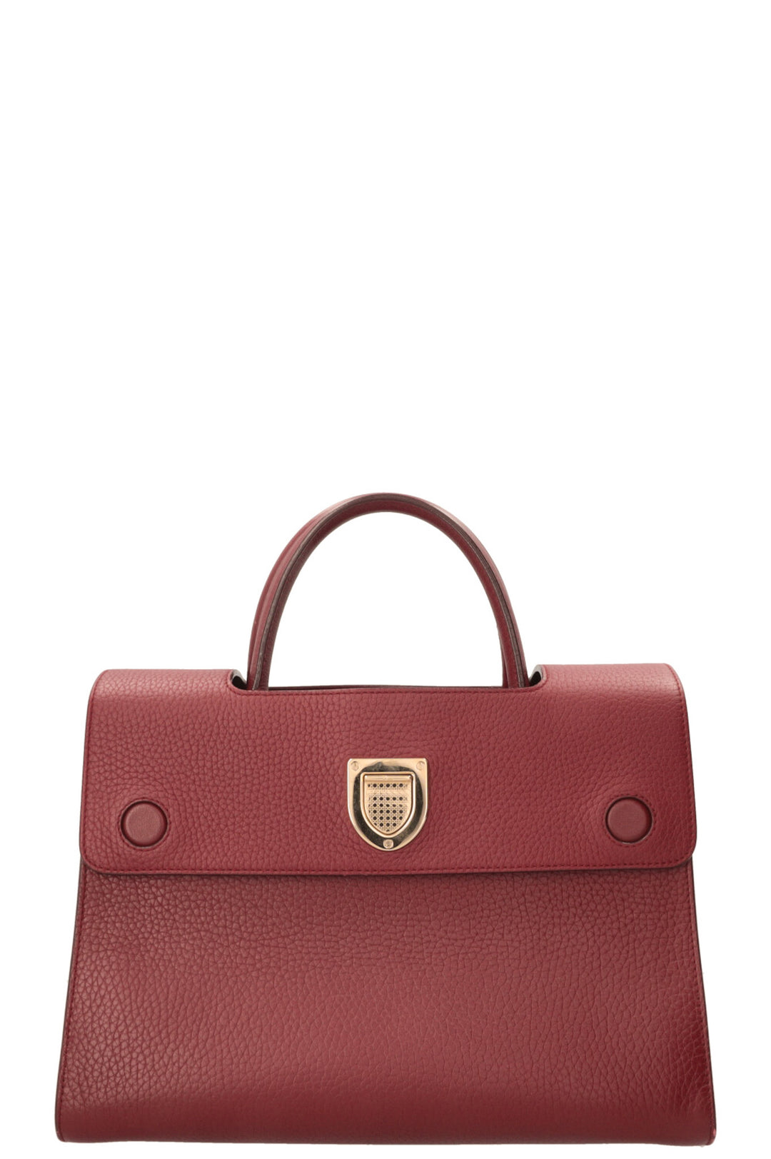 CHRISTIAN DIOR Medium Diorever Tote Bag Burgundy