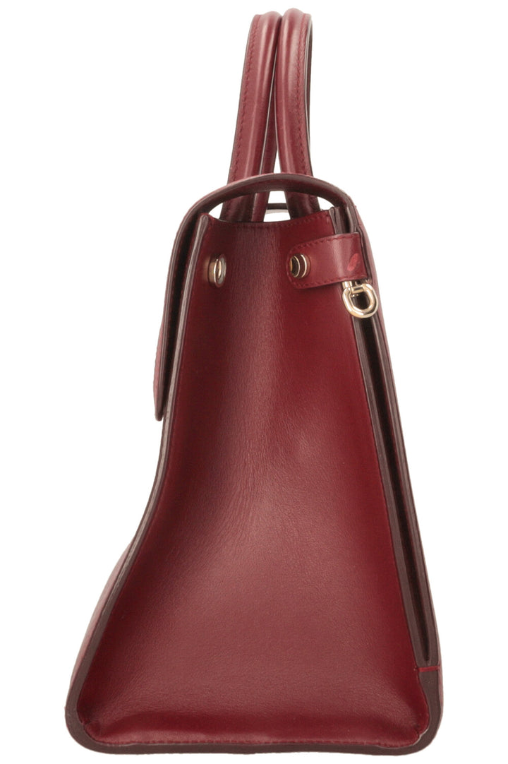CHRISTIAN DIOR Medium Diorever Tote Bag Burgundy