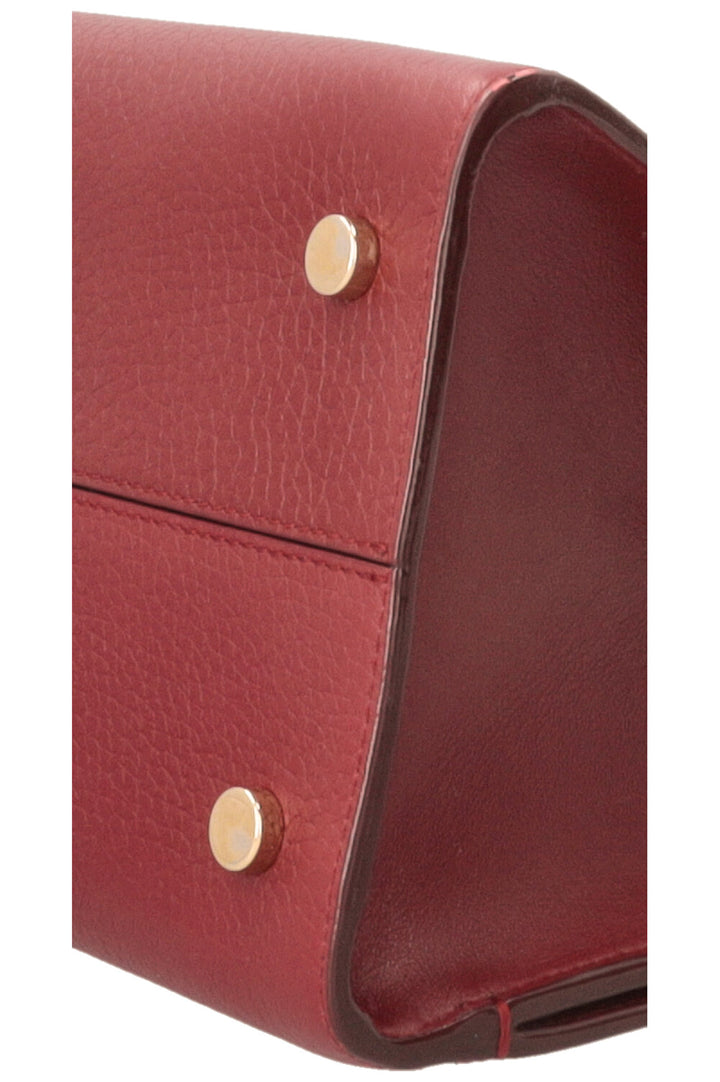 CHRISTIAN DIOR Medium Diorever Tote Bag Burgundy