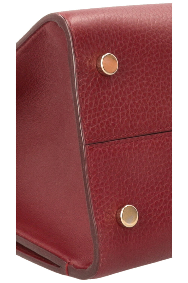 CHRISTIAN DIOR Medium Diorever Tote Bag Burgundy