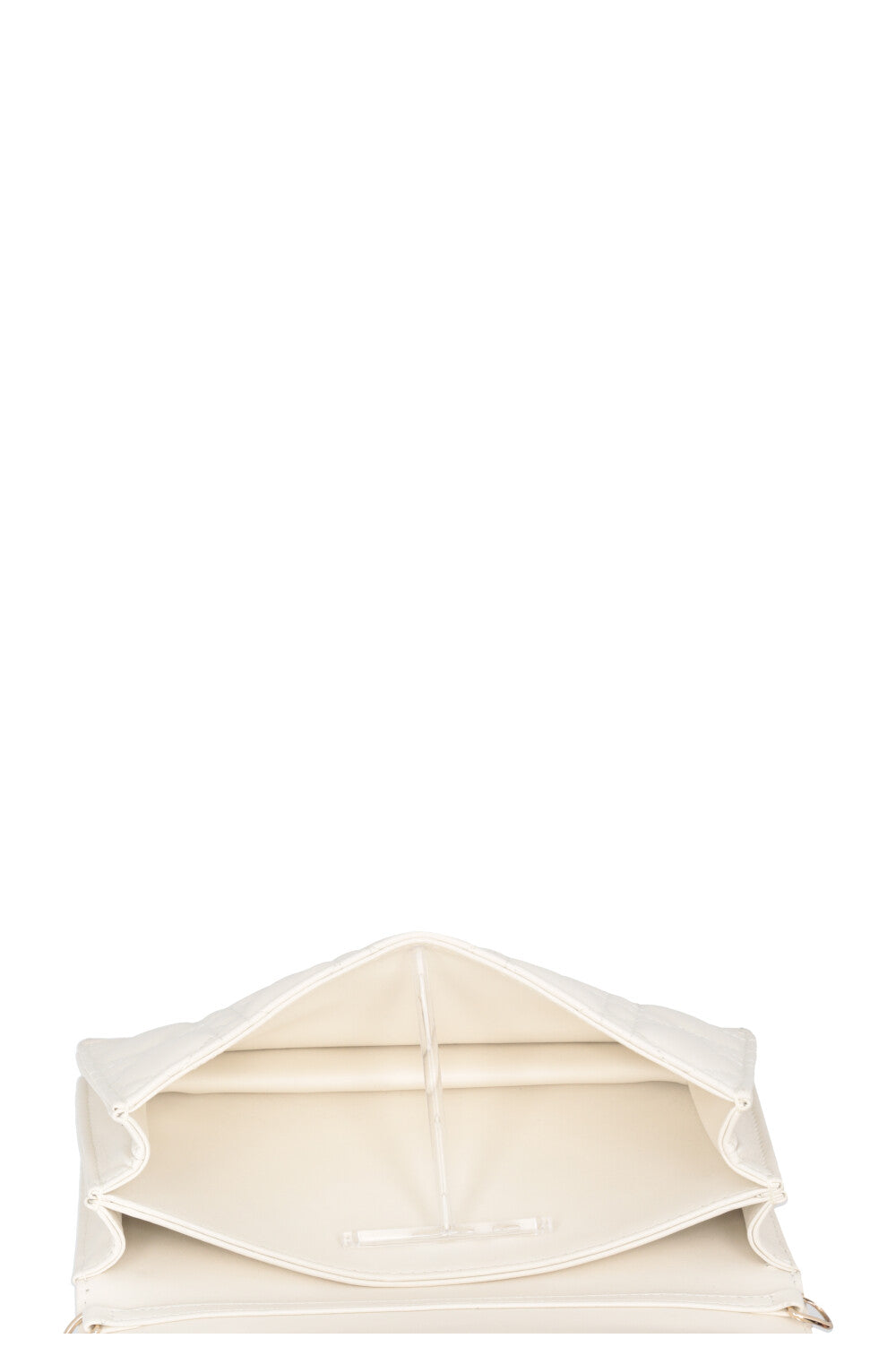 CHRISTIAN DIOR My Dior Top Handle Bag Cannage Leather White