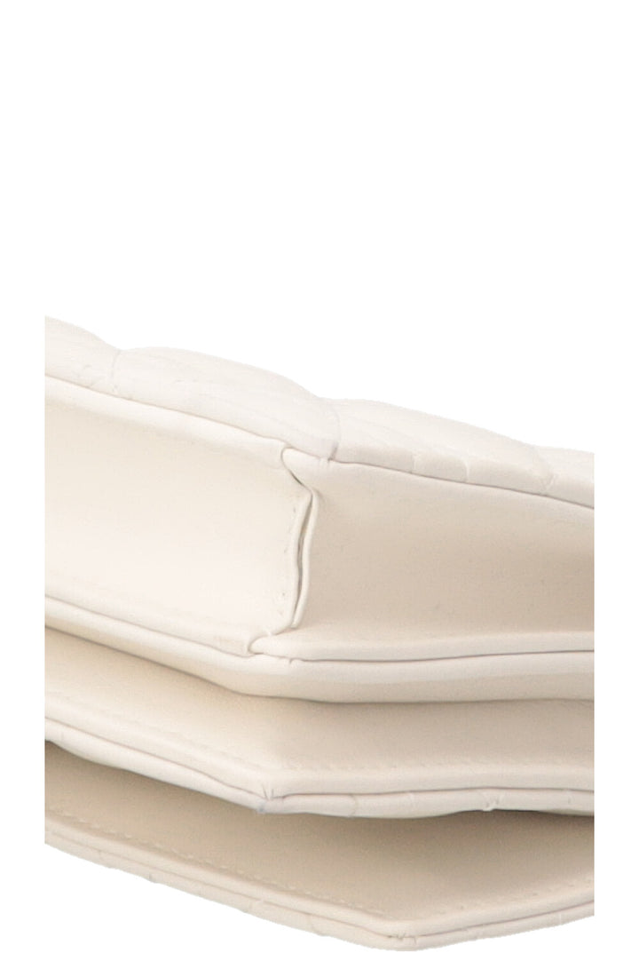 CHRISTIAN DIOR My Dior Top Handle Bag Cannage Leather White