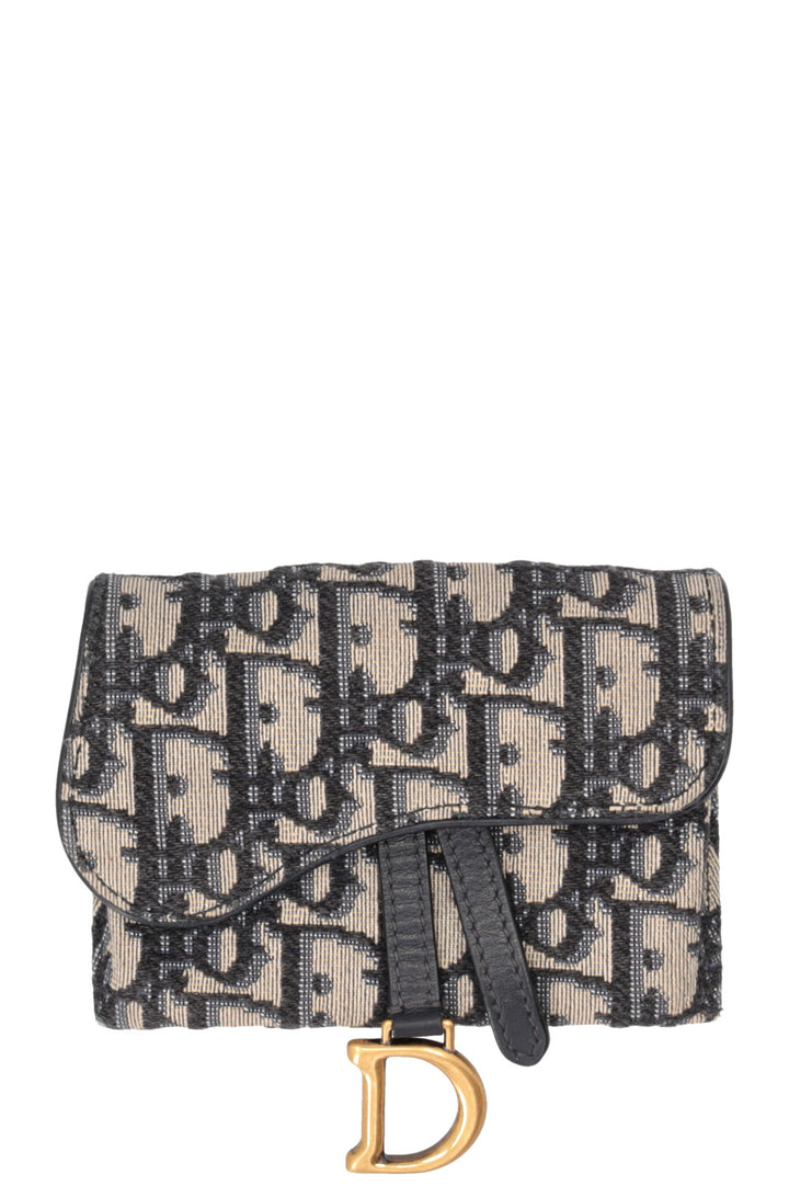 CHRISTIAN DIOR Nano Saddle Crossbody Belt Pouch Oblique