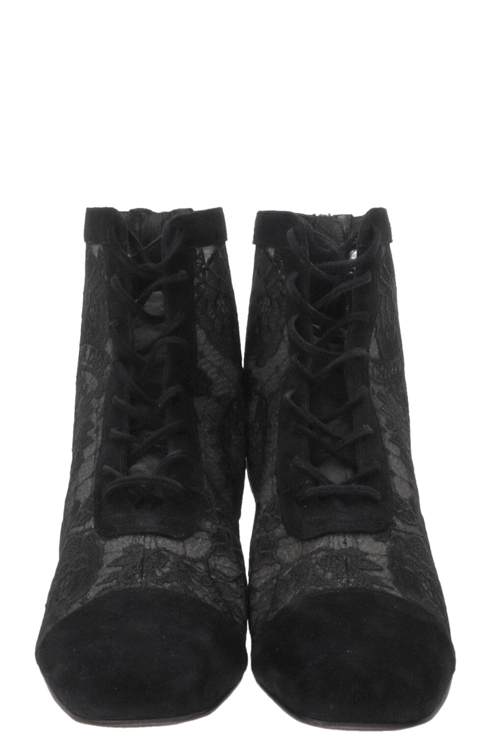 CHRISTIAN DIOR Bottines Naughtily-D Lace Black