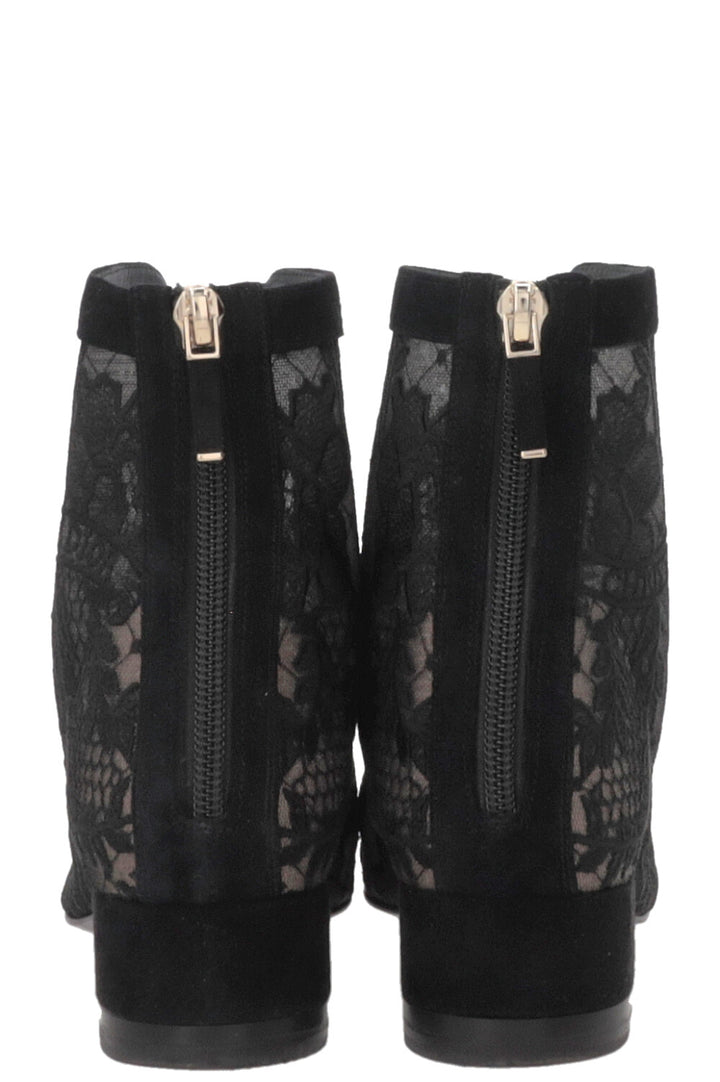 CHRISTIAN DIOR Bottines Naughtily-D Lace Black
