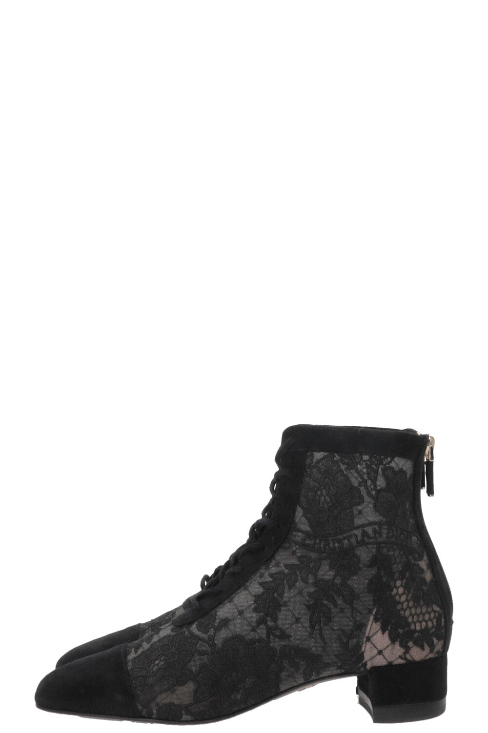 CHRISTIAN DIOR Bottines Naughtily-D Lace Black