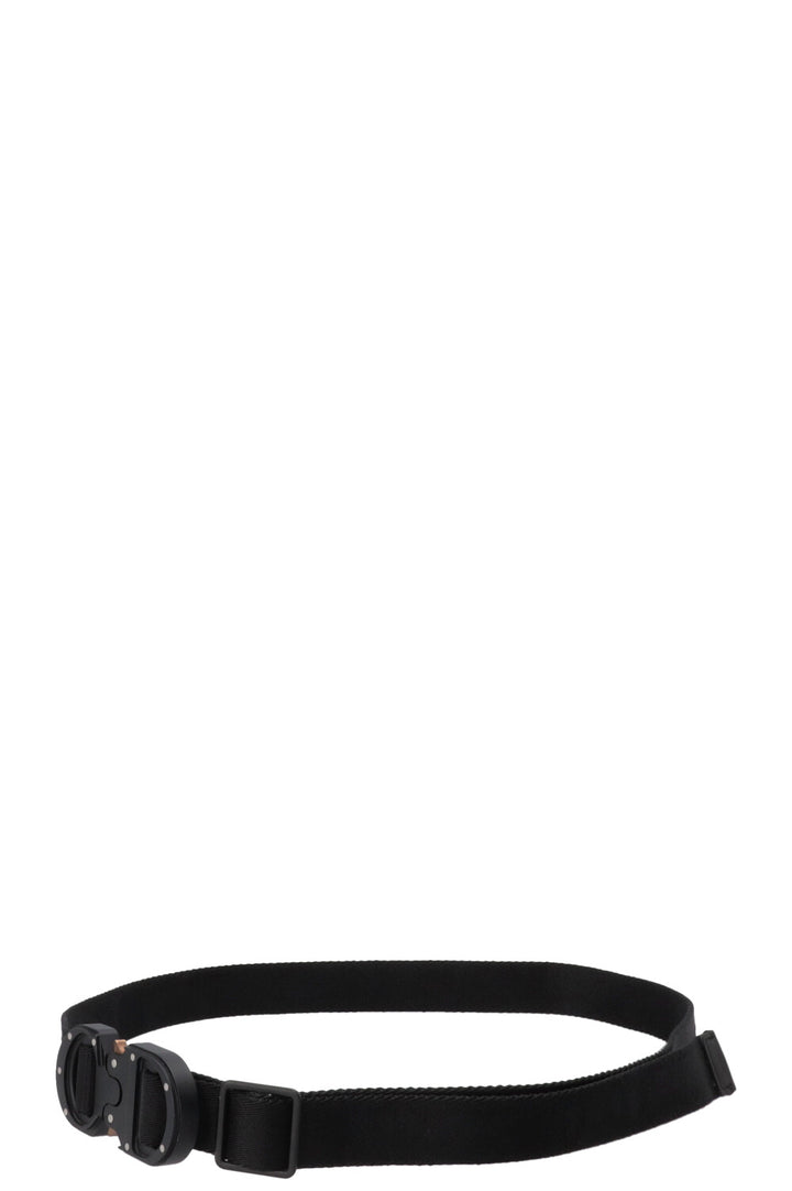 CHRISTIAN DIOR Rollercoaster Buckle Belt Black
