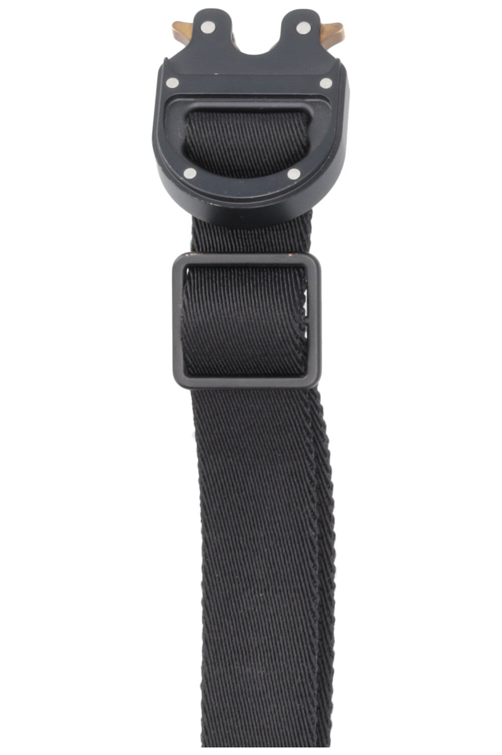CHRISTIAN DIOR Rollercoaster Buckle Belt Black
