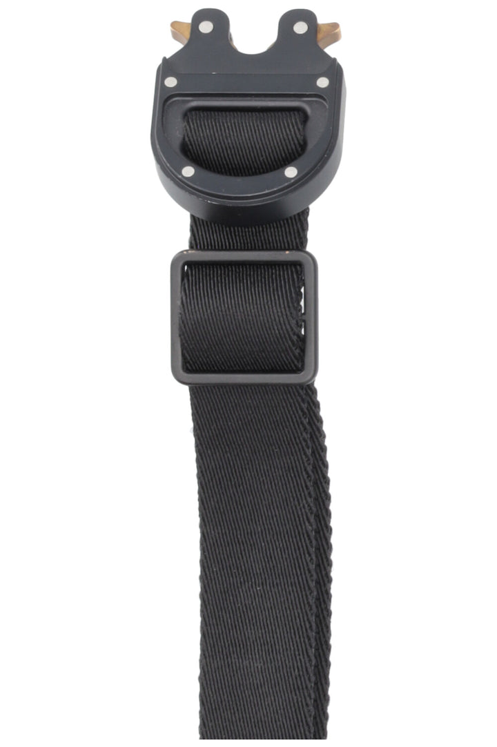 CHRISTIAN DIOR Rollercoaster Buckle Belt Black