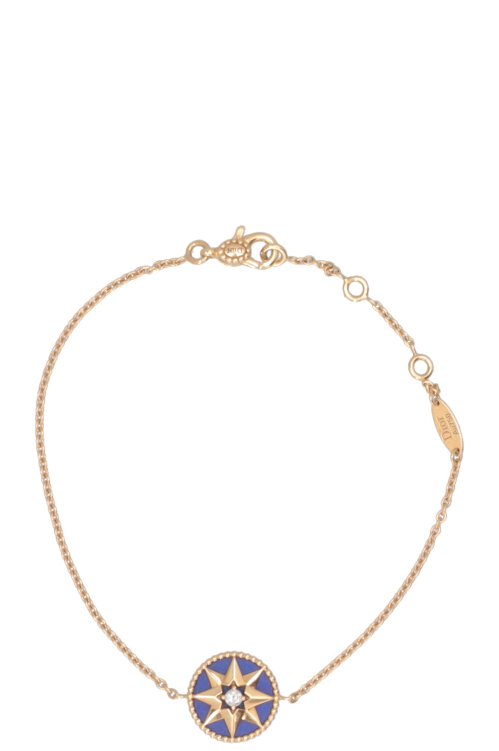 CHRISTIAN DIOR Bracelet Rose des Vents bleu