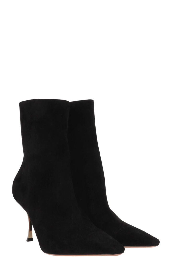 Bottes D-Fame en daim CHRISTIAN DIOR daim noir