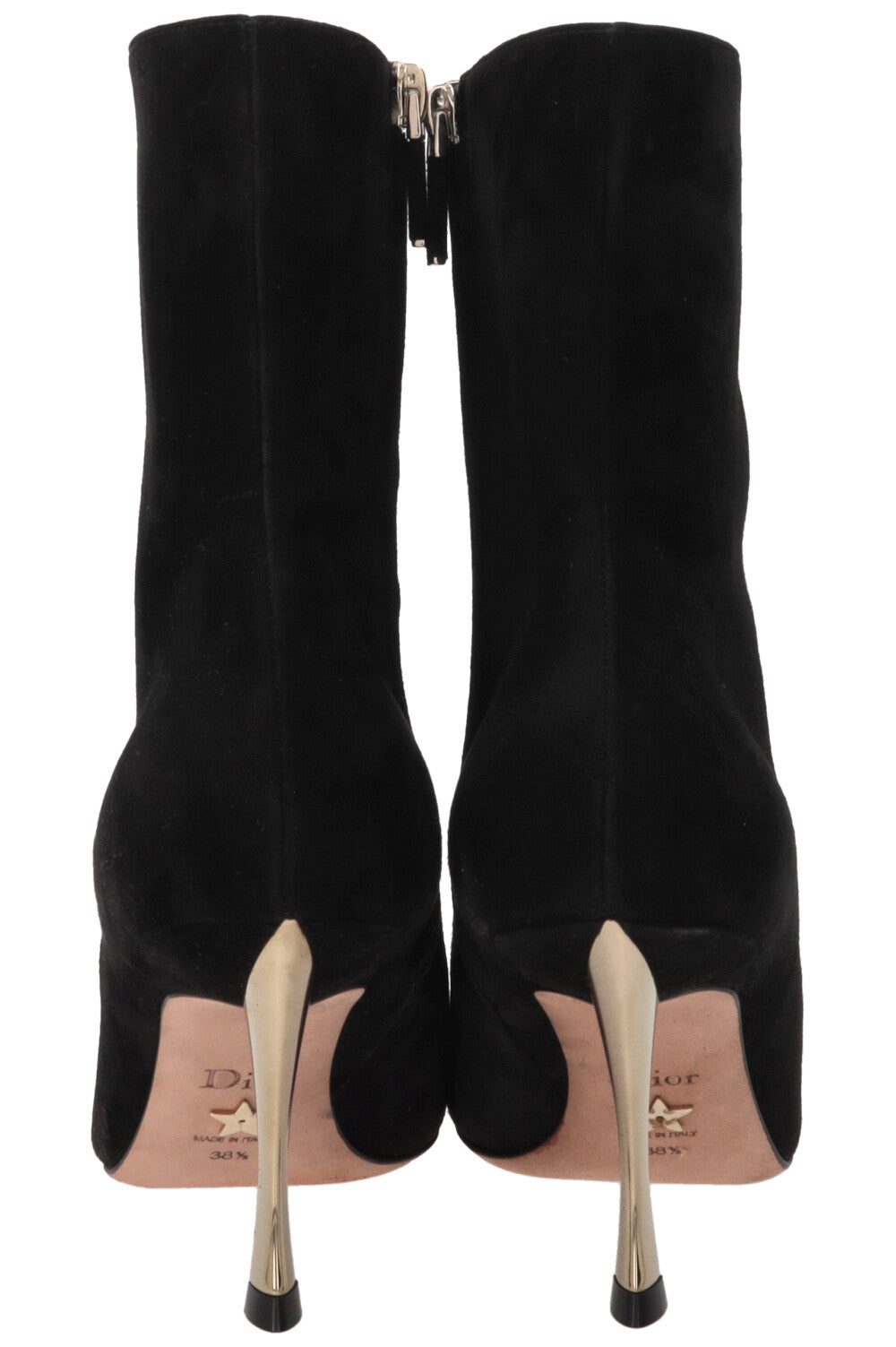 Bottes D-Fame en daim CHRISTIAN DIOR daim noir