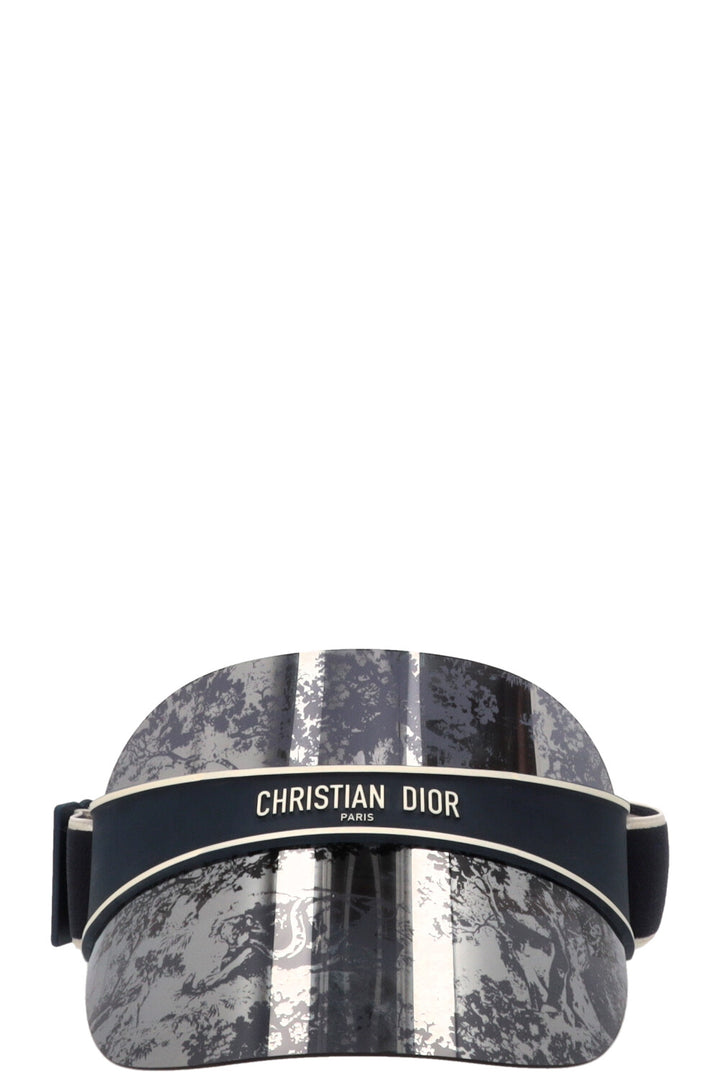 CHRISTIAN DIOR Toile de Jouy DiorClub Visor Cap Navy V1U
