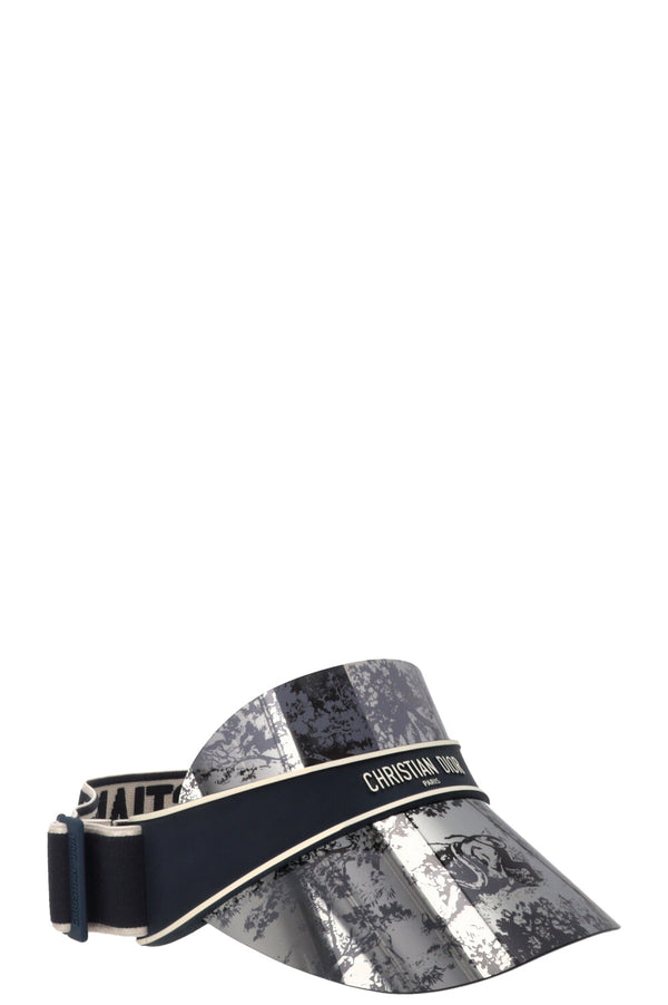 CHRISTIAN DIOR Toile de Jouy DiorClub Visor Cap Navy V1U