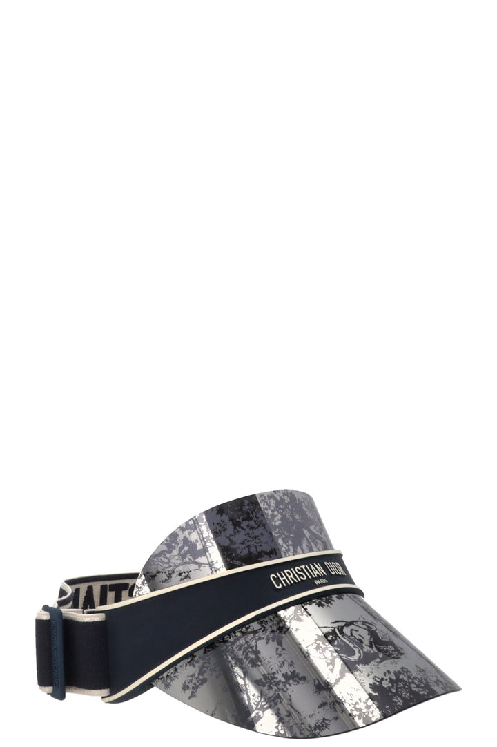 CHRISTIAN DIOR Toile de Jouy DiorClub Visor Cap Navy V1U