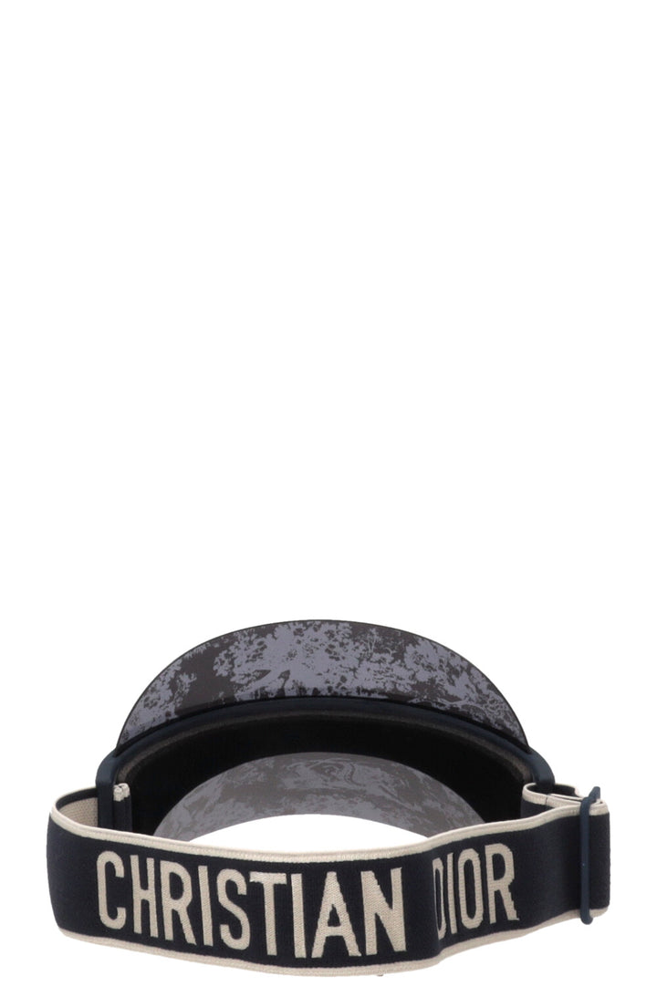 CHRISTIAN DIOR Toile de Jouy DiorClub Visor Cap Navy V1U