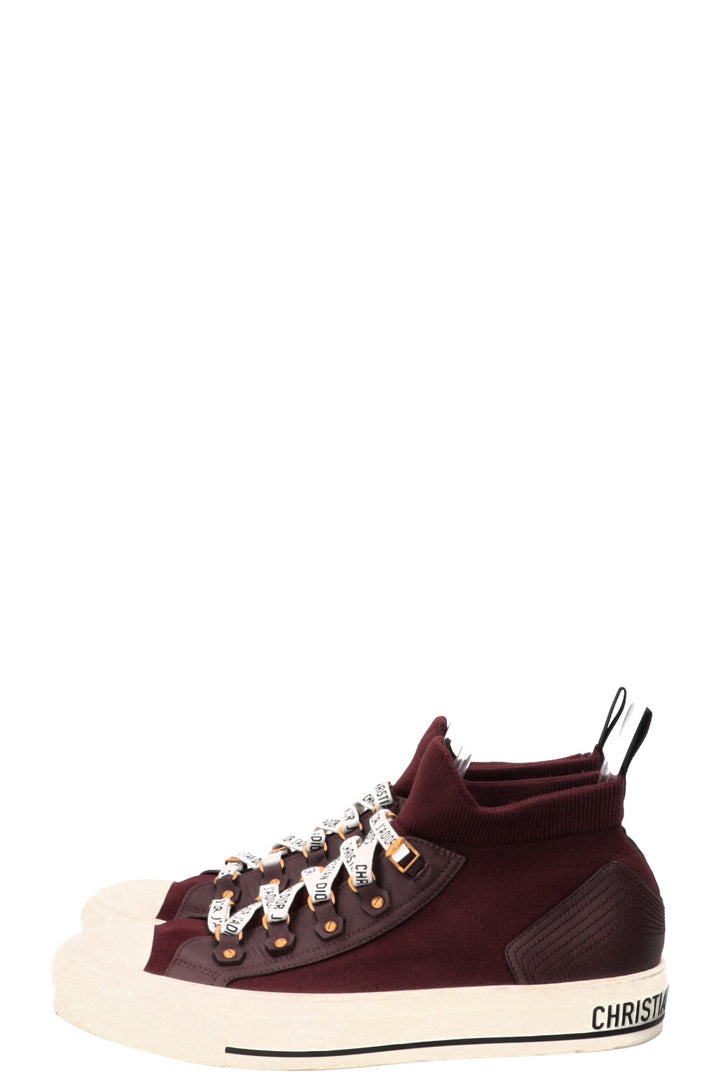 CHRISTIAN DIOR Walk'N'Dior Sneakers Burgundy