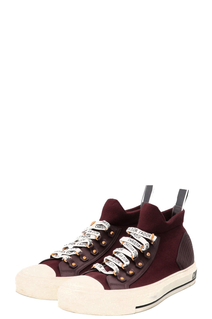 CHRISTIAN DIOR Walk'N'Dior Sneakers Burgundy